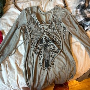 Affliction long sleeve size small
